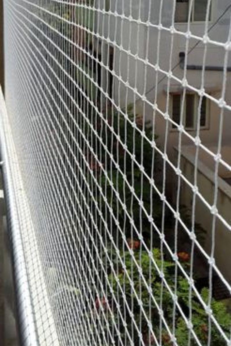Terrace Pigeon Net — Velachery