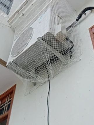 AC Outdoor Unit Bird Protection